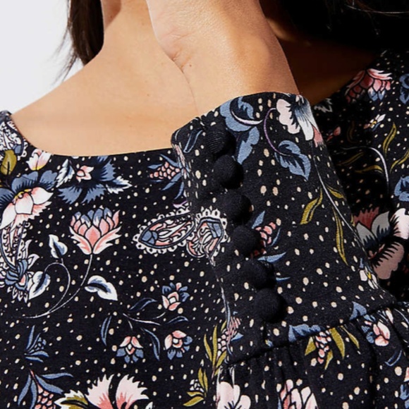 Loft Meadow Swing Dress Size Small - Picture 8 of 9